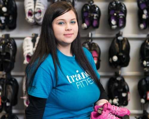 17 year-old Martina is now studying at college and enjoying a part-time job at Clarks.